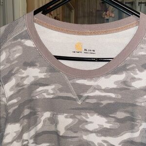 Carhartt Ladies Gray Camo Shirt